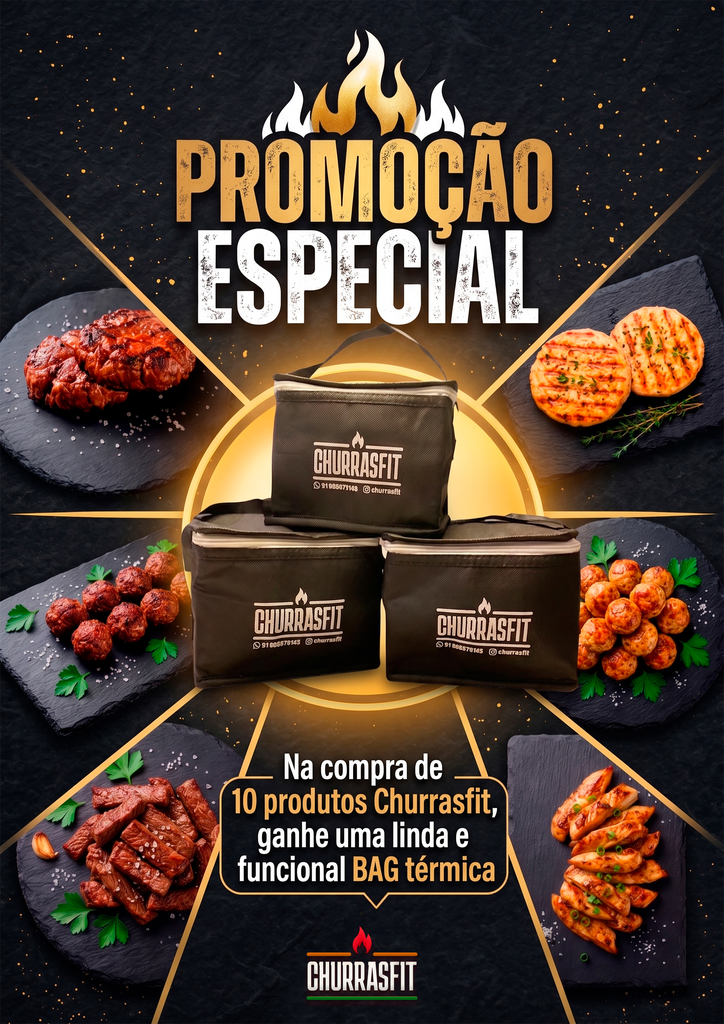 Promoção especial ChurrasFit